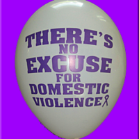 There's No Excuse For DV - Balloons