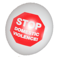 Stop Domestic Violence Balloons