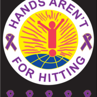 "HANDS AREN'T FOR HITTING" - Poster