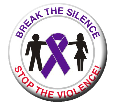 Break The Silence - Stop The Violence Button