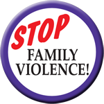 Stop Family Violence - Button