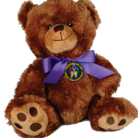 Prevent Teen Dating Abuse! - 10" Teddy Bear w/embroidered features