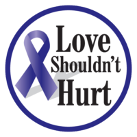 Love Shouldn't Hurt - Roll of 2" Stickers
