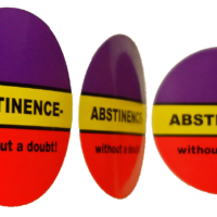 Abstinence-without a doubt! - Stickers