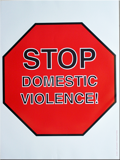Stop Domestic Violence! - Poster