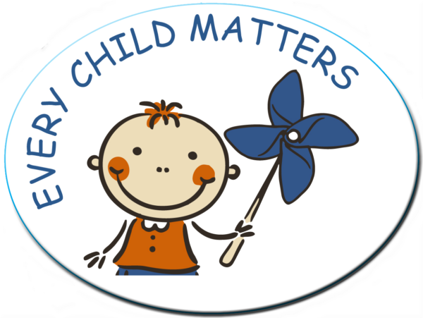 EVERY CHILD MATTERS -  3"x 4" Oval Magnet