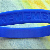 "REMEMBER THE CHILDREN" Bag of 25 Wristbands/Bracelets