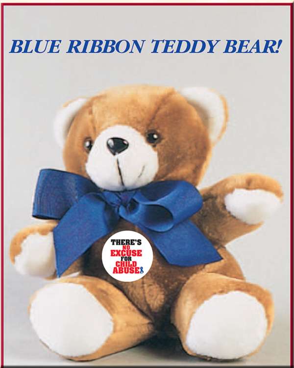 There's No Excuse For Child Abuse - Teddy Bear