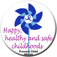 Happy, healthy & safe childhoods - Button