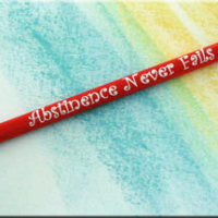 Abstinence Never Fails - Pencil
