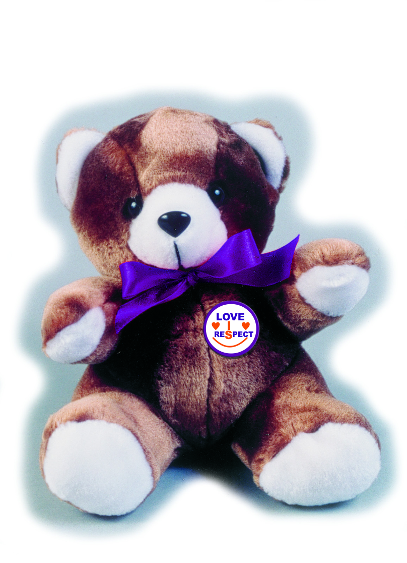 love with teddy bear