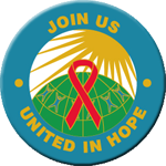 UNITED IN HOPE- Roll of 1,000 Stickers