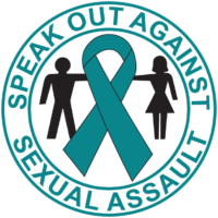 SPEAK OUT AGAINST SEXUAL ASSAULT!- Roll of 1000 Stickers