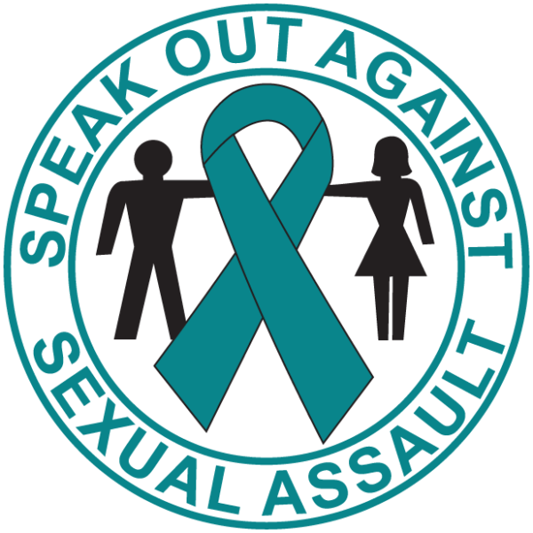 SPEAK OUT AGAINST SEXUAL ASSAULT!- Roll of 1000 Stickers