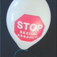 STOP SEXUAL ASSAULT - Balloons