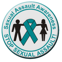 Stop/Sexual Assault Awareness - Roll of 1000 Stickers