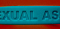 STOP SEXUAL ASSAULT! - Bag of 25 Wristbands