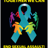 TOGETHER WE CAN END SEXUAL ASSAULT! - 18x24" Poster