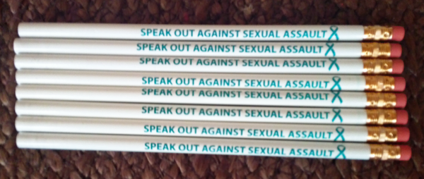 SPEAK OUT AGAINST SEXUAL ASSAULT!-Pencil