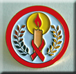 CANDLE OF HOPE RED RIBBON- Pin