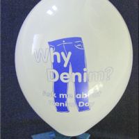 WHY DENIM? Ask me about denim day - Bag of 100 Balloons