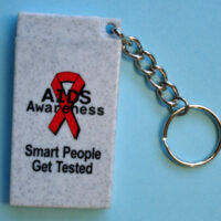 WORLD AIDS EVERY DAY - Condom Key Chains