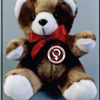 Women, Girls HIV & AIDS - 9" Plush Teddy Bear