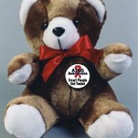 RED RIBBON TEDDY BEARS