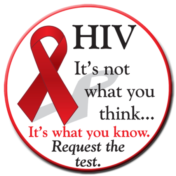 HIV Request the test stickers - Roll of 1,000
