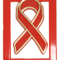 Red Ribbon Paper Clips - Pack of 100