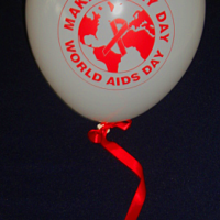 MAKE EVERY DAY WORLD AIDS DAY - Balloons