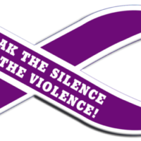 Break The Silence-Stop The Violence- Magnet