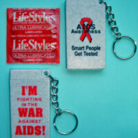 *Sale Bag of 24 Assorted HIV/AIDS Condom Key-Chains. Price includes a 15% quantity discount.