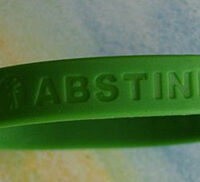 DAISY/ABSTINENCE NEVER FAILS! Wristbands