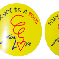 DON'T BE A FOOL... Stickers-Roll of 1000
