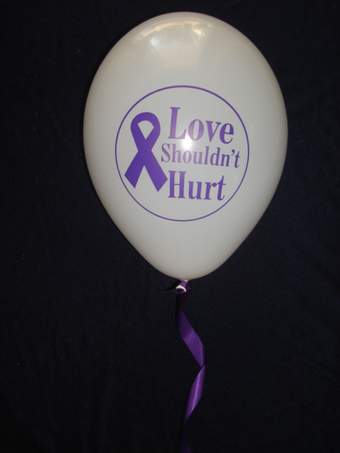 "Love Shouldn't Hurt" Balloons