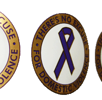 There's No Excuse For Domestic Violence - Stickers