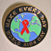 WORLD AIDS EVERY DAY - Lapel Pin