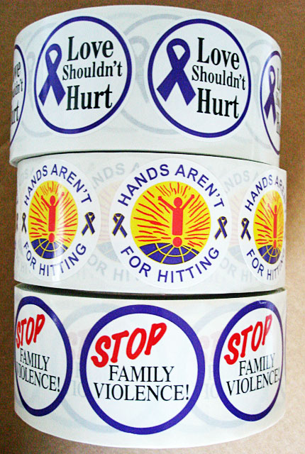 Love Shouldn't Hurt Decal Domestic Violence Awareness -  Portugal